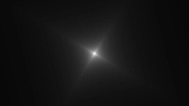 Bright star explosion light flare animation starburst lighting effect light effect