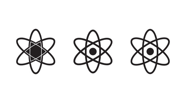 Atomic structures with different nucleus representations for science and education purposes  atomic models