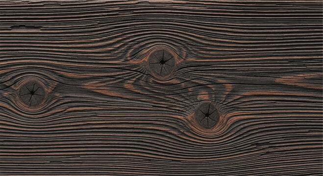 Weathered wood texture with knots and grain pattern on rustic wooden background. Wood texture with natural pattern.