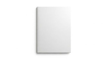Fototapeta premium Modern white smartphone displayed vertically against a white background isolated on white background