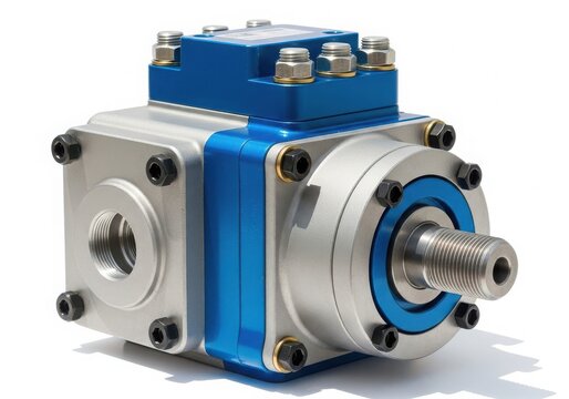 3d scan of a complex mechanical assembly showing internal structure and components isolated on white background