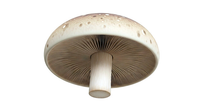 Close-up of a Mushroom Underside