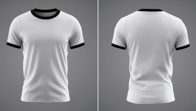 Ringer T-Shirt Template