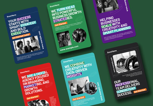 Modern Business Social Media Story Template