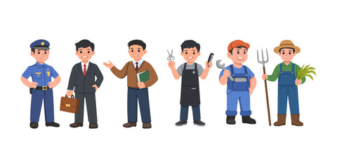 Obraz premium Labor Day Illustration