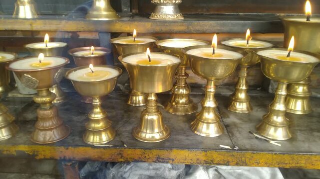 Beautiful Light Of Gave In Mandi Hp India