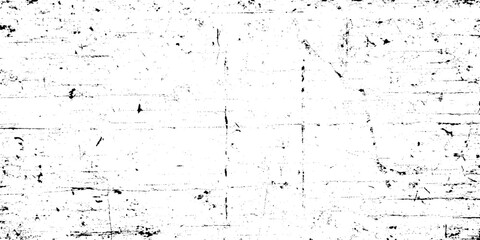 Fototapeta premium Distressed white background with black grunge texture overlay for design and artistic projects
