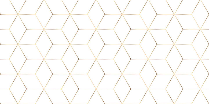 Vector abstract square modern tech grid line box. metal cube creative geometric fabric wall tiles gradient web triangle diamond honeycomb hexagon art decorative textile design.