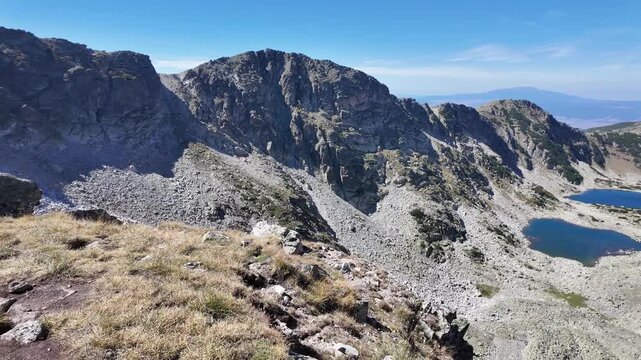 Amazing Summer Landscape of Musalenski lakes, Rila mountain, Bulgaria