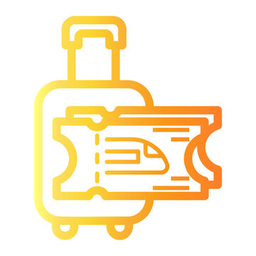 weekdays Line Gradient Icon