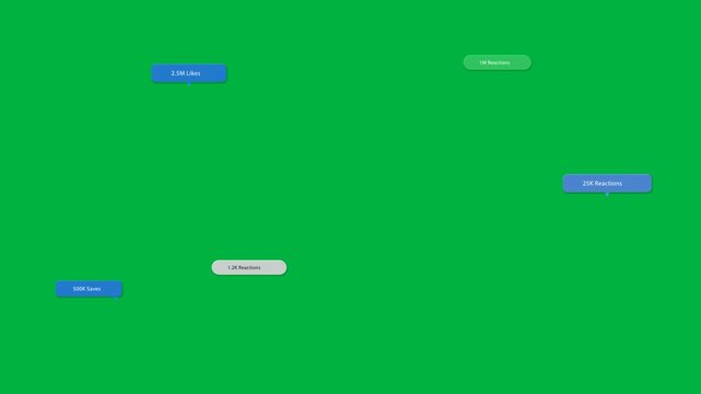 Blue bubble popping top right bubbles merging updating showing metrics fading on transparent UI