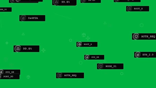 HUD starting showing nodes clustering ROOT_X-stack left 99