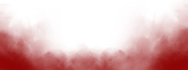 Dark Red Color Smoke Swirl PNG, White Fog Isolated on Transparent Background, Realistic Vapor Overlay for Graphic Design and Photo Editing