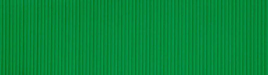 Obraz premium Metal roof teal green corrugated iron sheet aluminium background wall panel tile construction siding building line pattern texture seamless architecture plate frame for presentation product.