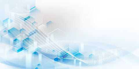 Abstract technology background, modern design vector illustration