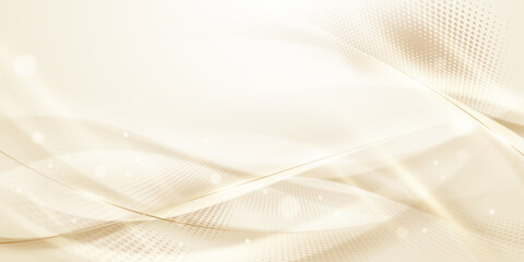 golden abstract background with luxury vector illustration