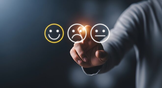 Holographic feedback analyzing customer satisfaction with digital holograph technology