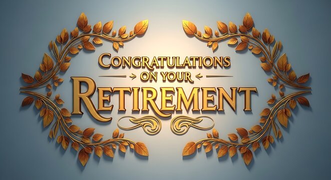 Warm wishes for a happy retirement congratulations on a well deserved rest