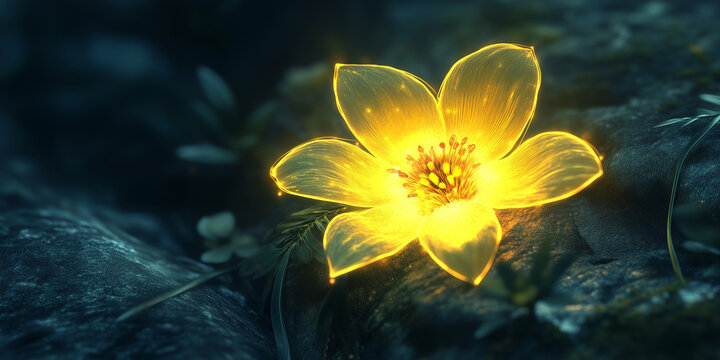 Fiore luminoso. Sfodno.