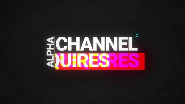 Flicker RGB Title 03 (4K)