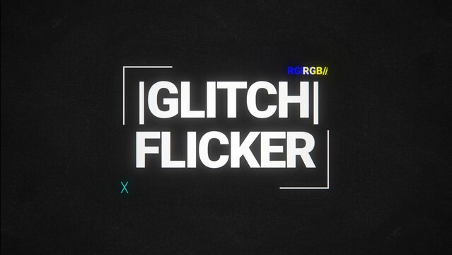 Flicker RGB Title 04 (4K)