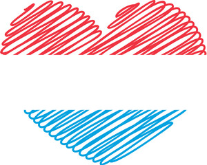 Fototapeta premium Luxembourg flag