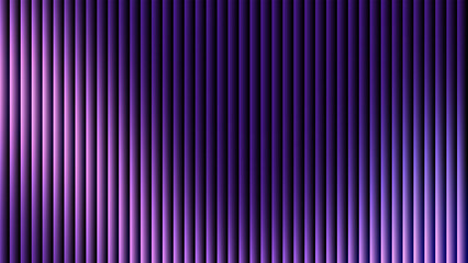 Abstract Purple Ribbed Glass Background with Vertical Fluted Texture