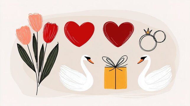 Cartoon Wedding Anniversary Images – Browse 106,263 Stock Photos ...