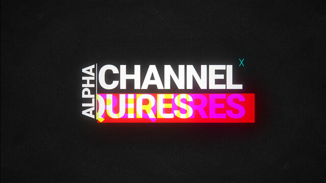 Flicker RGB Title 03 (4K)