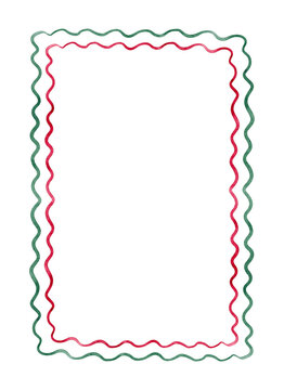 Double Decorative Wavy Frame