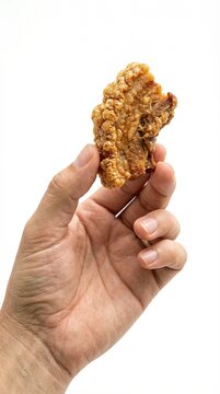 Torresmo Isolated on White Background