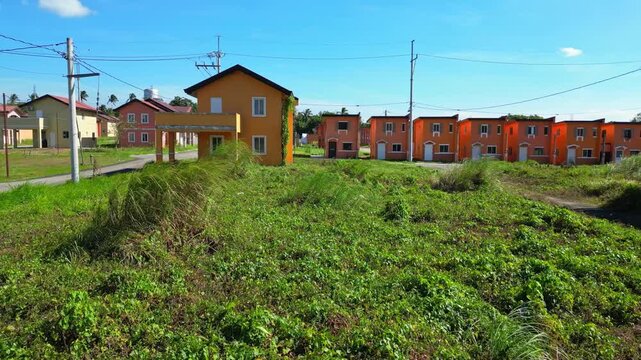 Pull-back shot revealing broader community of Camella Homes Alfonso Cavite Philippines