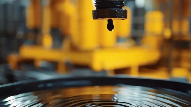 Crude oil refining process in modern petrochemical facility representing industrial energy production and fuel processing