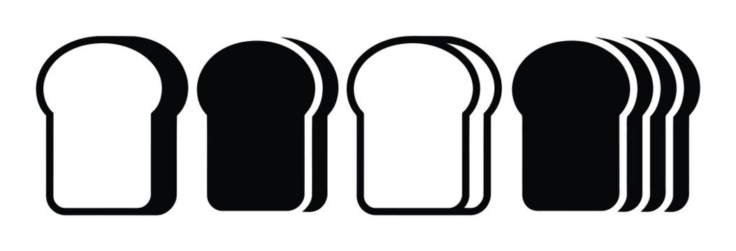 Slices of Bread Vector Illustration