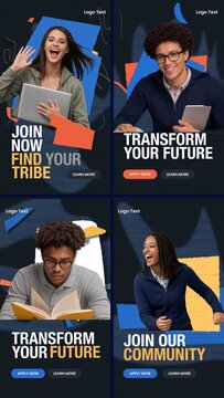 Education Social Media Stories & Reels