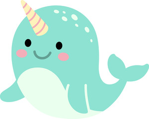 일각고래 캐릭터 © ZeloFrom