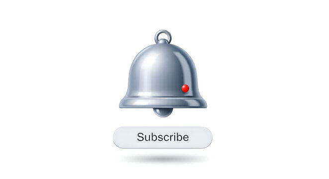Subscribe button with notification bell icon.