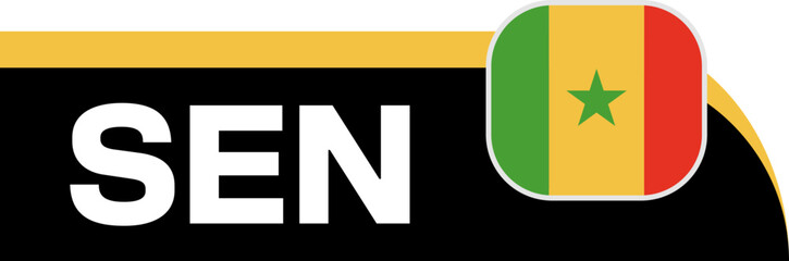 senegal Football Team Badge © lunarts_studio