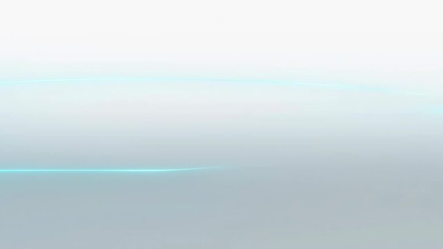 Subtle glowing blue lines on a soft white and gray gradient background