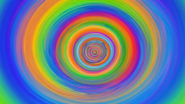 A mesmerizing vortex of vibrant hues creating a hypnotic and swirling spectacle