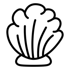 A beautiful design icon of seashell  © Vectorslab