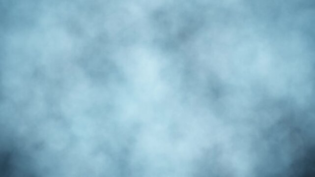 A soft blue cloudy texture with smooth gradients and subtle haze. The gentle, diffused look creates a calm and atmospheric background ideal for minimal design, video overlays, and serene visual projec