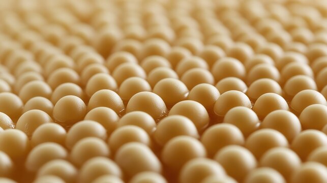 natto. Extreme close-up of fermented soybeans with glossy, stringy mucus coating. menu design, packaging mockups, designed for culinary blogs and recipe cards for restaurants.