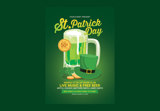 Saint Patricks Day Flyer