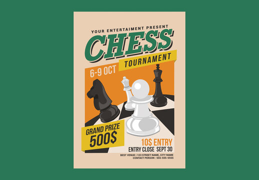 Chess Tournament Flyer