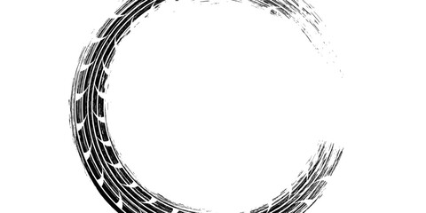 Black tire tread marks, wheel texture, tire marks - auto racing, motocross, drift, rally, off-road, and more. modern © Hendra