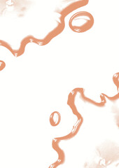 gouttes d'eau colorées sur surface avec éclaboussure © Studioliloug