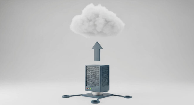 Cloud computing data storage technology.