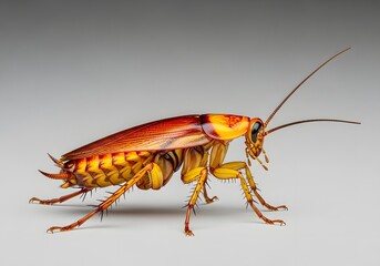 Fototapeta premium A close-up photo of a cockroach