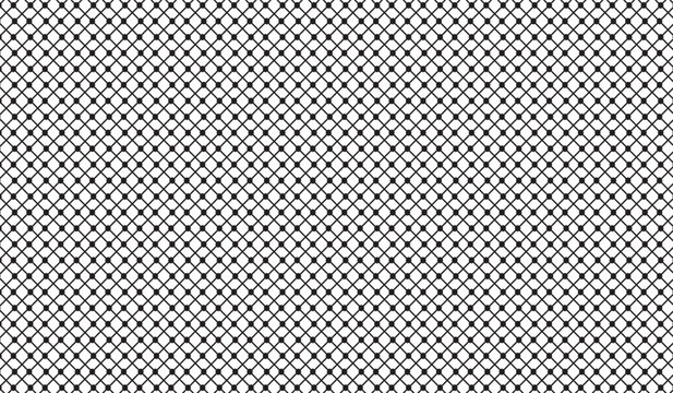 Seamlessly repeatable grid, mesh, lattice pattern, background. Grating, trellis, and grille vector texture